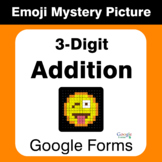 3-Digit Addition - EMOJI Mystery Picture - Google Forms