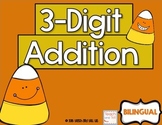 3-Digit Addition English and Spanish
