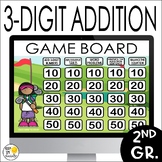 3-Digit Addition PowerPoint Math Game Show - Test Prep and Review