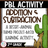 3-Digit Addition & Subtraction Project Based Learning Math