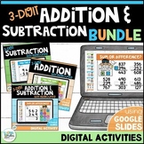 3 Digit Addition & Subtraction with Regrouping Digital Goo