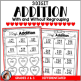 3 Digit Addition Worksheets: With and Without Regrouping –