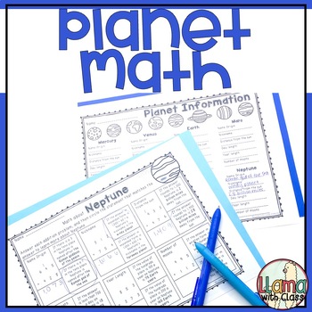 Preview of Addition with Regrouping Worksheets - 3-digit + 4-digit practice - Planets Facts