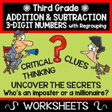 3-Digit Addition and Subtraction with Regrouping - Critica