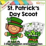 Math Scoot Saint Patricks Day Addition and Subtraction Scoot