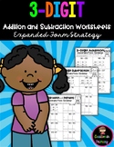 3-Digit Addition and Subtraction Worksheets with and witho