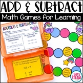 3 Digit Addition and Subtraction with Regrouping Math Game