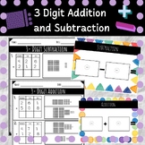 3-Digit Addition and Subtraction (with and without regrouping)