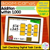 3-Digit Addition with Regrouping BOOM™ Cards | Fall Additi