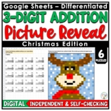 3 Digit Addition with Regrouping | Digital Christmas Activities