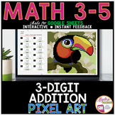 3 Digit Addition with Regrouping Digital Resource Pixel Ar