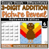 3 Digit Addition with Regrouping | Digital Thanksgiving Ac