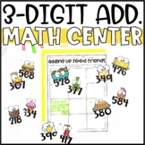 3-Digit Addition with Regrouping Math Center