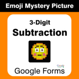 3-Digit Subtraction - EMOJI Mystery Picture - Google Forms