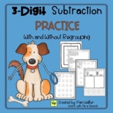 3 Digit Subtraction Practice with and without Regrouping