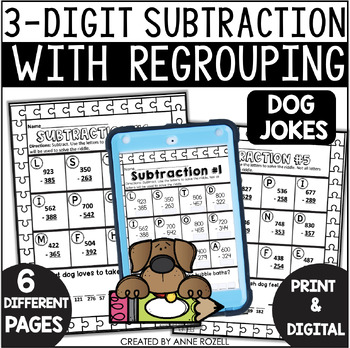 Subtraction with Regrouping Poem Anchor Chart Hard Good -  Portugal