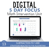 3 Digit Subtraction With Regrouping | Digital Math Unit Go