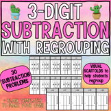 3-Digit Subtraction with Regrouping Practice Worksheets (i