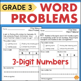 3 Digit Addition & Subtraction Word Problems within 1000 R