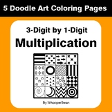 3-Digit by 1-Digit Multiplication - Coloring Pages | Doodl