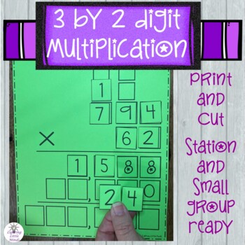 Preview of 3 Digit by 2 Digit Multiplication | 3x2 Digit Multiplication