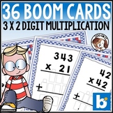 3 Digit by 2 Digit Multiplication Boom Cards Digital Task 