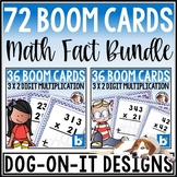 3 Digit by 2 Digit Multiplication Boom Cards Bundle