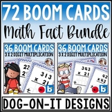 3 Digit by 2 Digit Multiplication Boom Cards with Audio Bundle