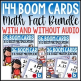 3 Digit by 2 Digit Multiplication Boom Cards with Audio Op