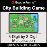 3-Digit by 2-Digit Multiplication | City Building Game - G