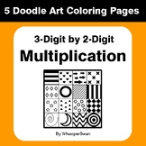 3-Digit by 2-Digit Multiplication - Coloring Pages | Doodl