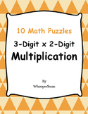 3-Digit by 2-Digit Multiplication Puzzles