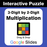 3-Digit by 2-Digit Multiplication - Puzzles with GOOGLE Slides