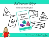 3- Dimensional Shapes | An Interactive Matching Book