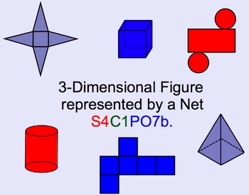 Preview of 3-Dimensional Shapes and Nets Smartboard Math Lesson