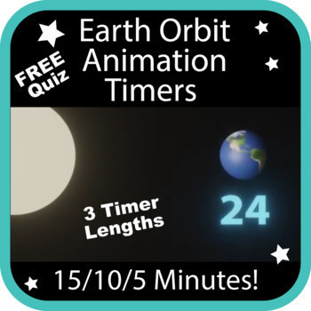 Preview of 3 Earth Orbit Animation Timers 15-10-5min