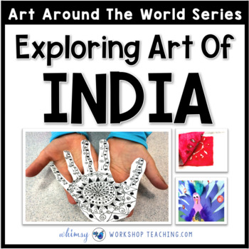 Preview of 3 Easy Art Projects to Explore India (from Art Around the World)