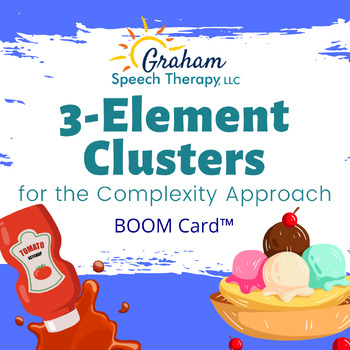 Preview of 3-Element Clusters Boom Cards™ for the Complexity Approach