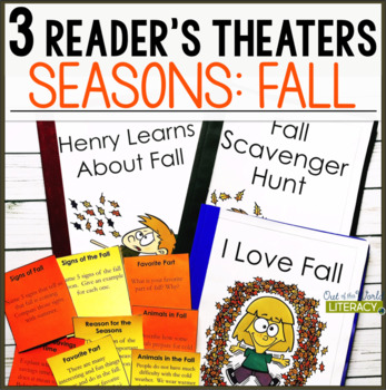 Preview of 3 Growth Mindset Reader's Theaters - Fall Season