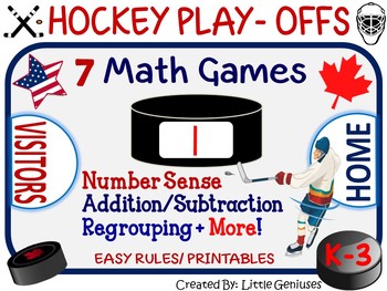 Preview of Hockey Math Games Are Engaging and Fun For Everyone