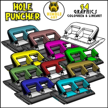 hole punch clip art