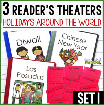 Preview of 3 Holidays Around the World Reader's Theaters - Set 1