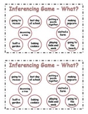 3 Inferencing Games - Who, What, Where