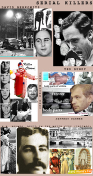 Preview of 3 Infographic Files Serial Killers Criminal Law