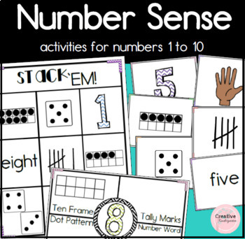 3 Kindergarten Number Activities To Practice Number Sense | Tpt