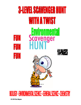 3-LEVEL SCAVENGER HUNT S.T.E.M. Uniquely DIFFERENT from other Scavenger ...