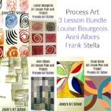 3 Lesson Bundle Process Art Bourgeois Albers Stella Art Le