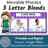 3 Letter Blends Phonics Games 1st Grade | Print and Digita