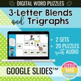 3-Letter Blends and Trigraphs - Digital Word Puzzles | Dis