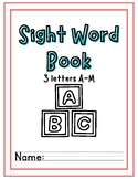 3 Letter Sight Words (A-M)
